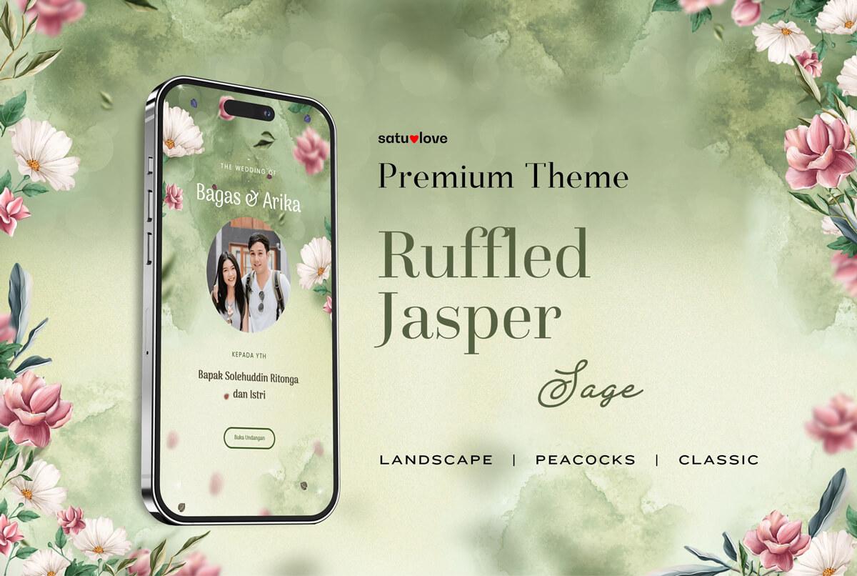 Ruffled Jasper - Sage