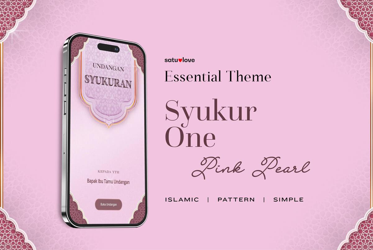 Syukur One - Pink Pearl